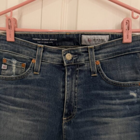 EUC AG Denim Farrah Skinny Ankle Jeans - Picture 3 of 5